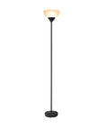 71-Inch Charles Black Modern Floor Lamp For Living Room, Bedroom, And Office Ambient Mood Lighting With Soft Uplight Energy-Efficient LED