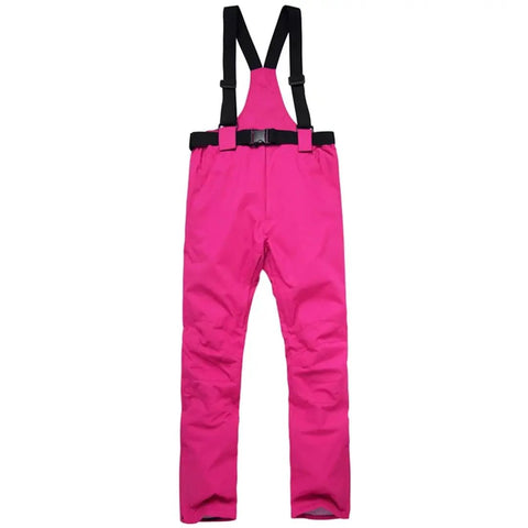 All Terrain Snow Bibs For Men And Women Waterproof Breathable Snow Pants With Straps For Skiing Snowboarding And Mountaineering Black Large Ride Ready