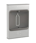 Dead Simple Mechanical Water Bottle Filling Station Surface Mounted For Tight Spaces Zero Wires Needed, sleek design with laminar flow.