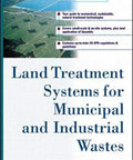 Book cover front: Land Treatment Systems for Municipal and Industrial Wastes; blue title on white background with McGraw-Hill Professional Engineering banner.