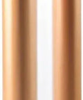 Slick H Shape Push Pull Door Handle For Sliding Doors And Wood Gates, Modern Round Bar Gate Hardware, Side View