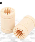 10 Pieces LM8UU Plastic Linear Bushings For 3D Printers, Smooth Sliding Bearings For 8mm Rails, Durable RJMP Replacement Parts