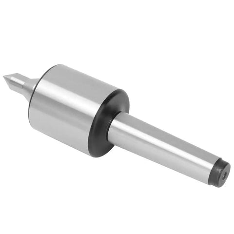 Triple Bearing Live Center For Metal Lathe Turning With 0.0002 Inch Precision, Heavy Duty Revolving Center, 265 Lb Load Capacity