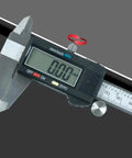 YMGSCC Caliper for Jewelry Metal Measurement showing digital display and measuring jaws, designed for precise jewelry size readings.