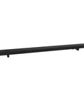 Heavy Duty Stainless Steel Flush Wall Mounted Handrail Matte Black Stair Railing, sleek and sturdy for secure grip.