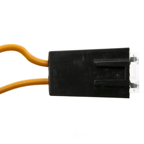Upgrade Your Ride With This Heavy Duty Engine Cooling Fan Module, connector with orange wires for easy plug and play installation.