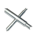 Dial Wrench For Clock Center Hand Nut 4 Size Set Essential Clockmaker Tool Parts For Dial Repairs And Maintenance Silver Finish