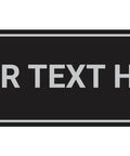 Custom Plastic Wall And Door Sign Personalized Text For Home Office Business And Property Use No Fuss Easy To Install