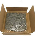 Replacement Chain For Sliding Gate Opener With Connector Link 10 Feet Long Roller Chain ANSI 41 in open box packaging