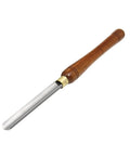 Top Shelf Wood Turning Roughing Gouge Kit Dead Nuts Sharp Carbide Tipped Lathe Chisel with walnut grip for easy handling.