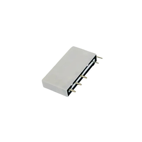 Side view of Four Pack 24VDC Relays, 6A, 5-Pin Plug And Play For Industrial Control Panels HVAC And Automation Systems, Heavy-Duty