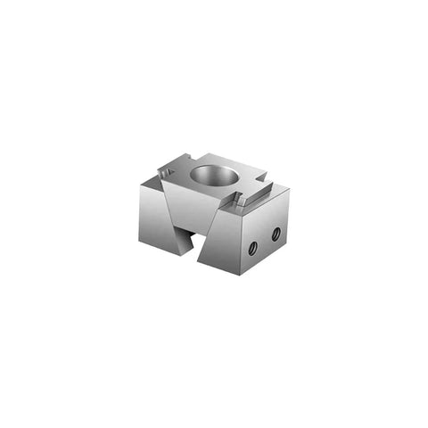 Heavy Duty Badass Precision CNC Machining Wedge Clamping Block showing precision design for M6 M8 M10 M12 fittings.