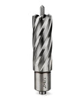 Oscarbide 7/8x2 annular cutter with Weldon shank, front view