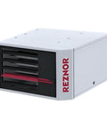 Heavy Duty Vertical Natural Gas Garage Heater Pumping 45K BTU Of Forced Air Fire For Garages And Workshops Keeps Your Space Cookin With Zero Frosty Flips All Year Long, featuring a sleek white and black design.
