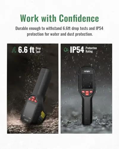 Thermal Imaging Camera With Visual Sensor And Laser Pointer, Dual IR And Visible Cams, IP54 Infrared Camera, drop test display.