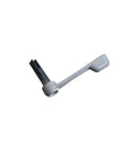Sliding Patio Door Latch Lever White Thumbturn Replacement for Patio Door Hardware on Standard Aluminum Doors