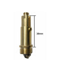 Pop up Drain Hole Water Stopper for Bathroom Sinks and Bathtubs, 38mm brass design, ideal for sink or bathtub use.