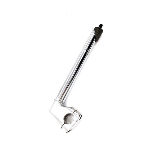 Road Bike Stem Gooseneck For 25.4 And 22.2 Mm Handlebars Aluminum Head With Iron Body Durable Ride Ready 220 Mm Length