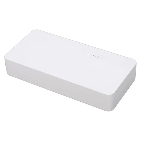 Reliable Pocket Sized Ups Battery Backup Packin 8800 Mah Rechargeable Juice And Poe 24 Volt Dc Output, white compact design.