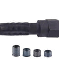 Beefed Up Thread Repair Kit With Reamer And Tap For Damaged Threads, Four Steel Inserts For Reliable Long Lasting Restoration, Precise Fit, Easy To Use