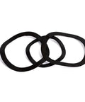 3-25mm Wave Spring Washers Kit With 65Mn Manganese Steel Gaskets, Elastic Washers, And Tri Washer Bearing Wave Pads In A Clear Storage Case, The All In One Go To Choice For Electrical, Automotive, Marine, And Home Connections. black 65Mn wave spring washers shown overlapped