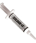 High Conductivity Silver Solder Paste For Electronics And Jewelry Repairs Easy To Use No Mess Flux Syringe Lead Free