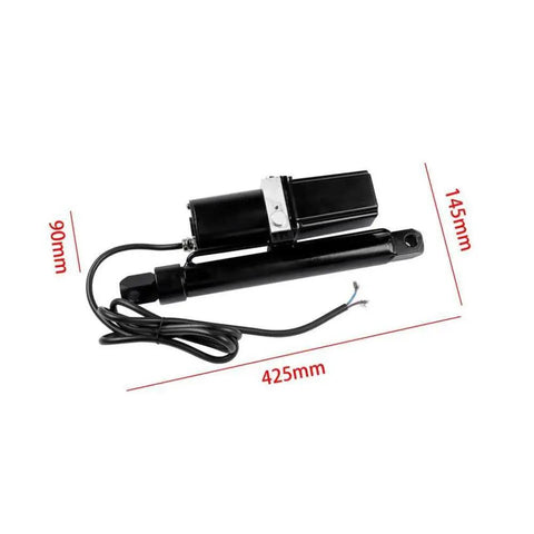 Heavy Duty DC 12V Hydraulic Power Unit With 10 Inch Stroke For Electric Linear Actuators, 425mm length, compact design.