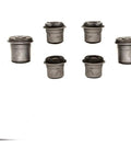 Front Steering Tie Rod End Assembly For Chevy And Chevy Ii 1962 To 1967 Includes Grease Seals Cotter Pins And Zerk Fittings, bushing set displayed.
