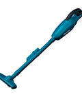 Cordless 18V Li Ion Vacuum Cleaner Body Only for Vehicles and Jobsites, lightweight blue design with strong suction