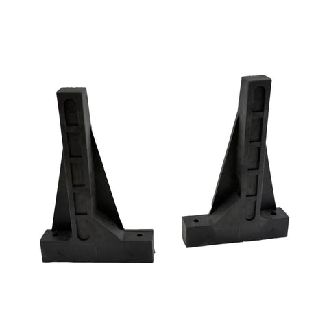 RC Plane Engine Mount For Fixed Wing Model Aircraft And Helicopters 52x90mm Black Plastic Mount Fits 40 50 Class Easy Install Durable RC Airplane Part For DIY Builds