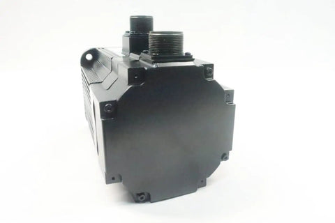 USAMED-03-TX11 Servo Motor 0.3KW 1000RPM 2.84NM 200V AC For Precision Automation CNC Machines Robotic Systems Industrial Grade Servo Motor With Boss-Level Torque And Low Inertia Motion Control, black metal housing with dual threaded connectors