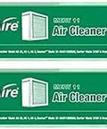 MERV 11 General Replacement Air Filter For AC Units 2 Pack Micro Fiber No Tear Expandable Media High Efficiency For Home HVAC Systems And Indoor Air Quality packaging