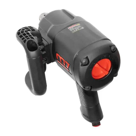 Badass 1 Inch Air Impact Wrench With Twin Hammer Clutch And Ergonomic D Grip Handle For Fast Lug Nut Removal And Reliable High Torque Auto Shop Performance