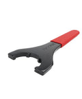Heavy Duty Er25 Collet Chuck Key Wrench For Cnc Machining Centers And Milling Routers Durable Steel Build, black and red.