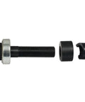 Optimized Knockout Punch Set For Ten Gauge Mild Steel With Three Quarters Inch Die Makes Wrenching A Breeze, Cleanly Cuts Aluminum