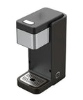 One-Tap Fully Automatic Coffee Machine For Capsules Or Ground Coffee, Espresso And Drip Brew, Black, Big 54.5 x 52.5 x 38.3 cm