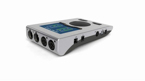 24 Channel USB Audio Interface With 12 In 12 Out Dual Mic And Instrument Preamps SteadyClock FS Precision Ultra Low Latency