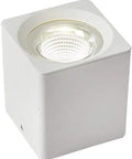 WKNHHL Recessed Lighting Housing Trim Kits White Cob Ceiling Spotlight Fixture Downlight Super Bright Square Aluminum Indoor Panel Light with clear glass.