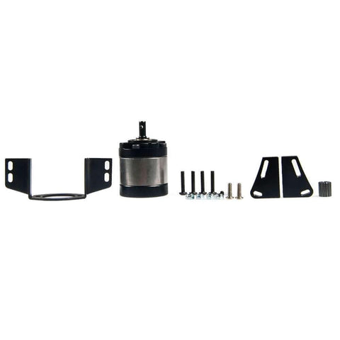 Planetary Gearbox One To Five Transmission Case For D90 One Tenth Scale RC Crawler Car Upgrades Aluminum parts and mounting kit.