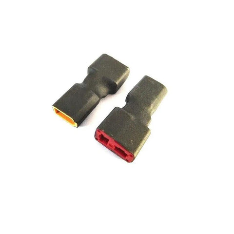 XT30 To T Plug Connector Adapter For RC Cars And Planes LiPo Battery And ESC Compatible Lightweight And Secure 2 pieces