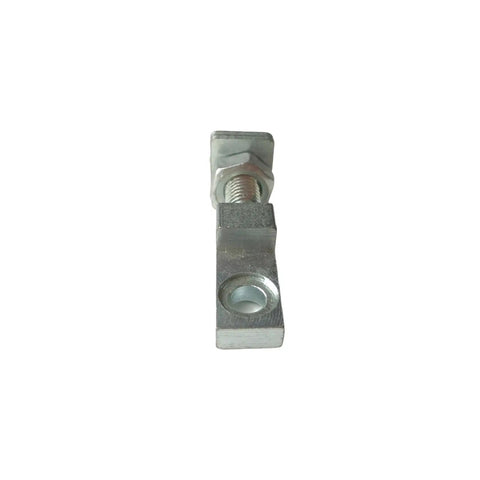 Built Tough Elevator Hanging Door Screw Bolt, 72mm Length, M10 Threads, 8mm Bore, Pro Grade Lift Replacement Hardware angled view.