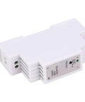 Slick Compact Din Rail Switching Power Supply delivers badass reliable 24V DC output at 15W and 0.63A in sleek white design.
