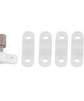 Lightweight Model Airplane Landing Gear Kit For Beginners And Hobbyists, Easy DIY Installation For Fixed Wing Planes, Safe Realistic Landing Gear Upgrade For RC Aircraft, School Projects, Demonstrations, And Enthusiast Builds showing metal and plastic components