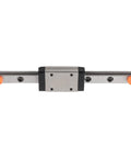 100mm High Precision Linear Guide Rail with Slide Block for CNC Machines and 3D Printers Built to Last With Rock Solid Bearing Steel for Smooth Motion Auto Centering for Repeatable Reliable Tooling Performance, steel rail with slide block
