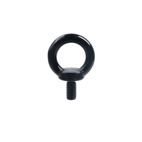 10 Pack M8 Lifting Eye Bolts Industrial Grade Stainless Steel Shoulder Lifting Eye Bolts for Machinery 1.25mm Thread Pitch 15mm Length Heavy Duty Rigging Hardware With Corrosion Resistant Construction - front view