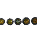 TORX Cushion Grip Screwdriver Set, 5 Piece With T15 T20 T25 T27 T30 Bits, Color Coded Handles For Quick Identification