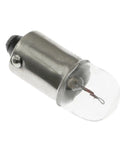 Close-up of a single bulb from the 20 Pack 12V 0.11A 2W Incandescent Bulbs with Mini Bayonet B10 Base for DIY Electronics