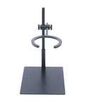 Level Up Your Morning Pour Over Coffee Dripper Stand With Height Adjustable Aluminum Stand features solid base and adjustable holder.