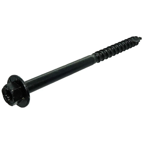 Structural Wood Screw Set for Exterior Projects with Grip-Rite Size 10 x 3 Inch Dual Drive Power Hex Washer Star Head Type 17 Point
