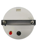 Rear view of Waterproof GPS Speedometer 0-35 MPH Gauge Kit with connectors and mounting bracket visible